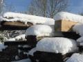 Timber Yard in the snow